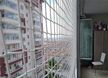 Balkon Güvenlik Filesi